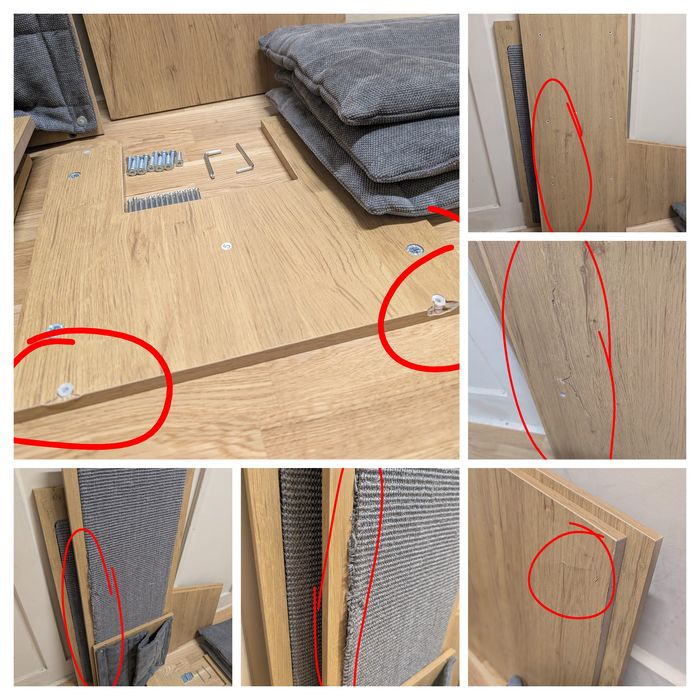 Trixie Drapak dla Kota Tower CityStyle Brązowy 105cm DUŻY USZKODZONY