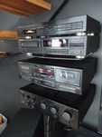 Wieża Pioneer wzmacniacz A-401 deck CT W602R CD PD-201 tuner F-201
-de