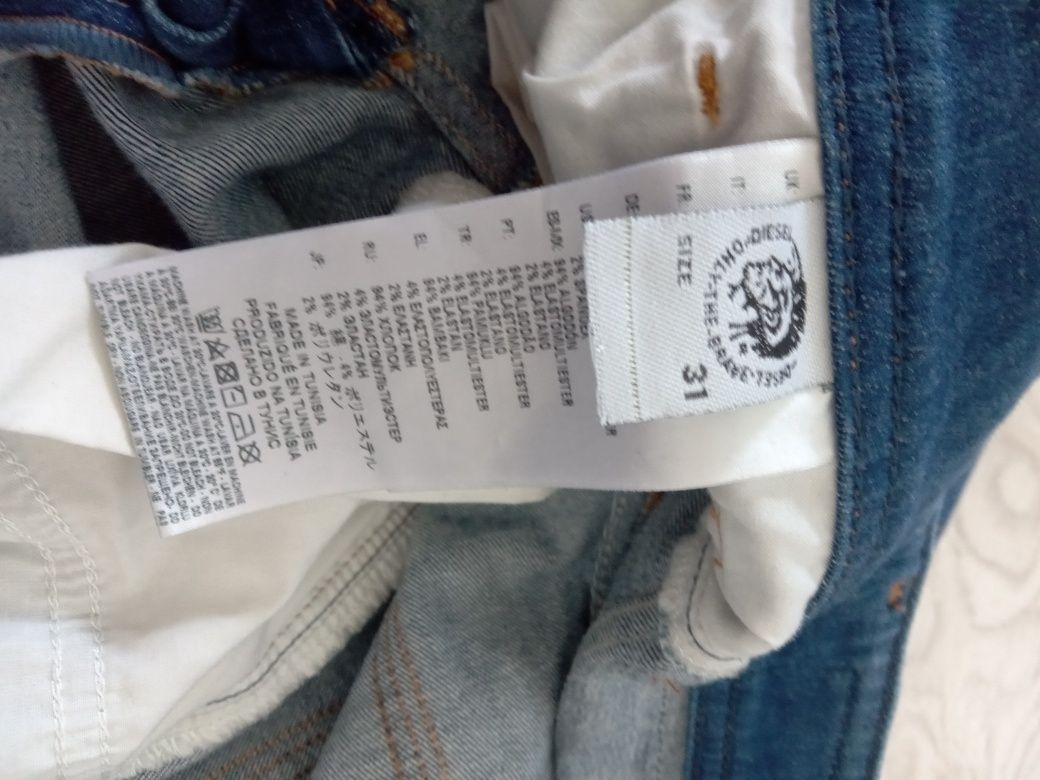 Diesel Sleenker Slim Skinny jeansy W31 L32