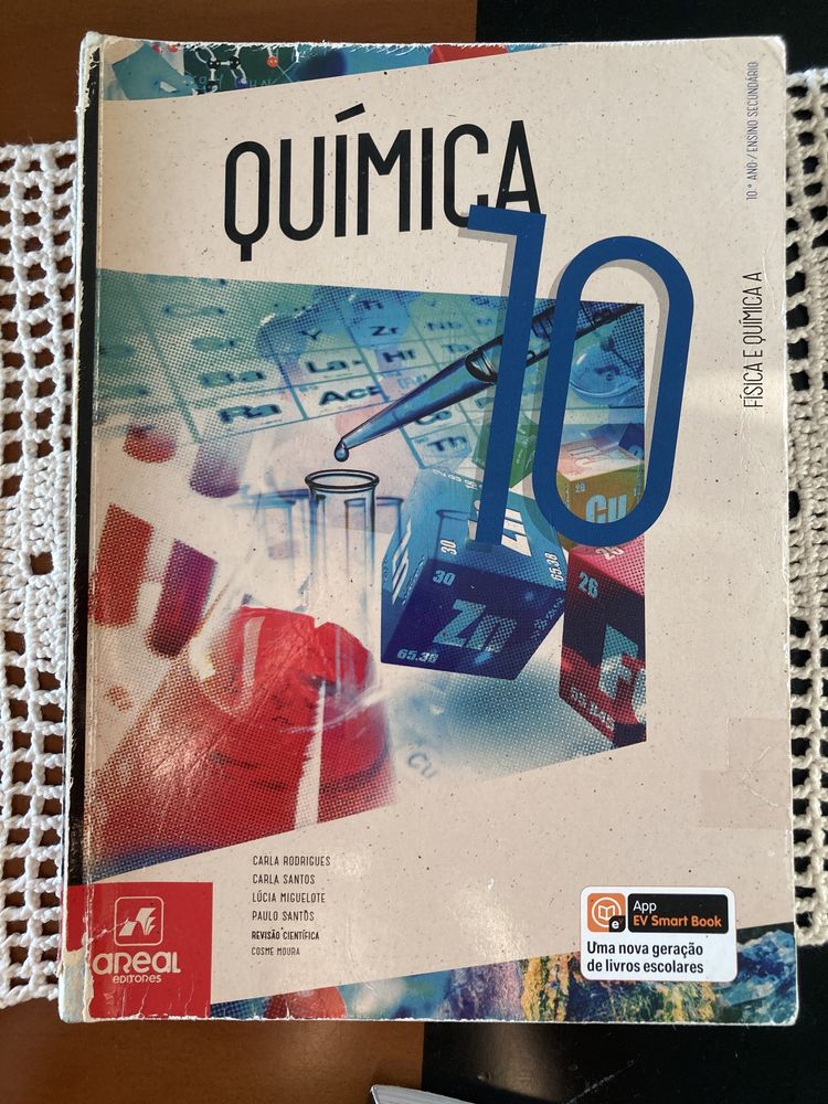 Livros de Física e Química 10.° ano - Areal Editores