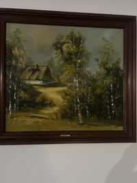 Obraz olejny Bobrowska