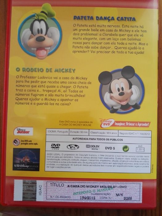 A Casa do Mickey Mouse - Vários