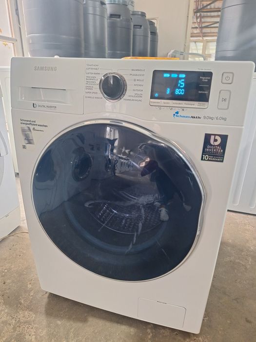 пральна машина з сушкою, прально-сушильна Samsung inverter з Німеччини
