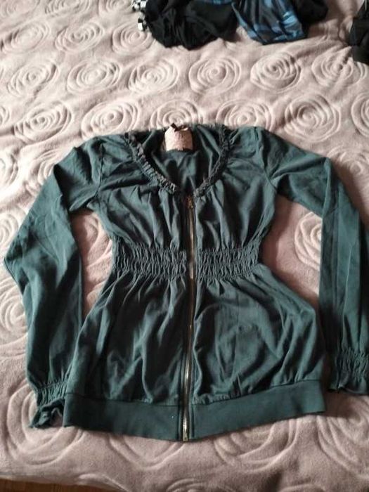 Bluza rozpinana ze ściągaczem w pasie, roz.L, marki Silver Heah.