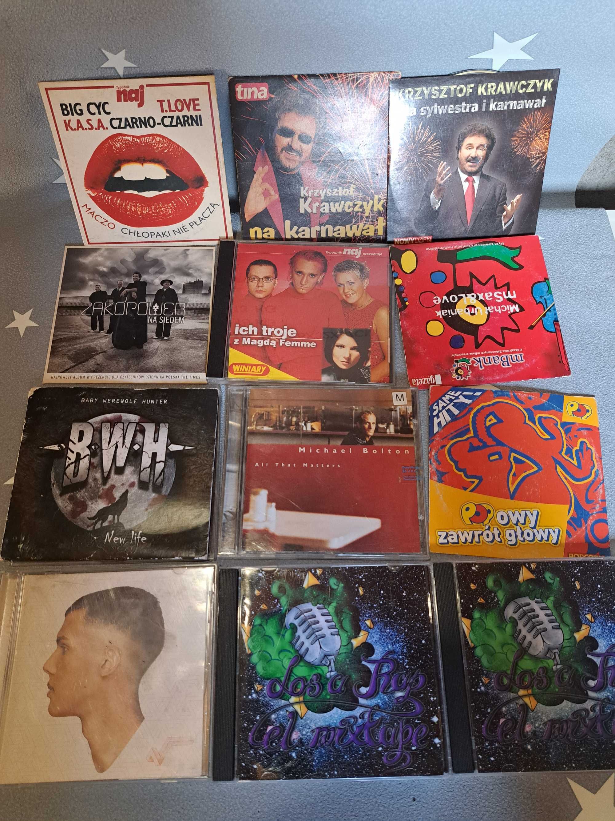 Zestaw 25 płyt z muzyką - fajne pozycje - cena za całość