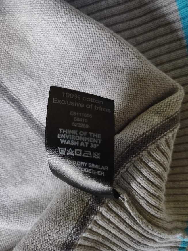 Kardigan męski, F&F Premium, 100% cotton, rozmiar M