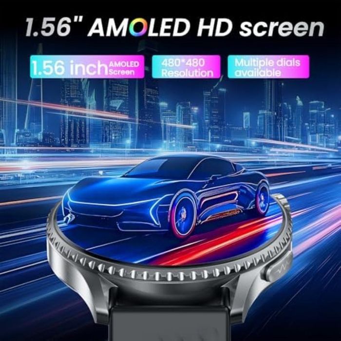 Новые AMOLED смарт часы с мониторин здоровья ЭКГ ИМТ ВСР и др