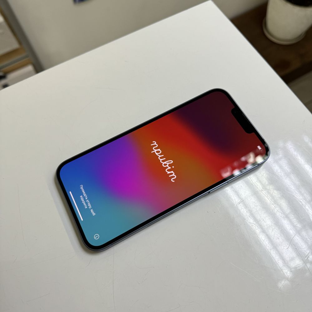 Айфон iPhone 14 Plus 256GB Blue синий E-sim АКБ 92% Neverlock ГАРАНТИЯ