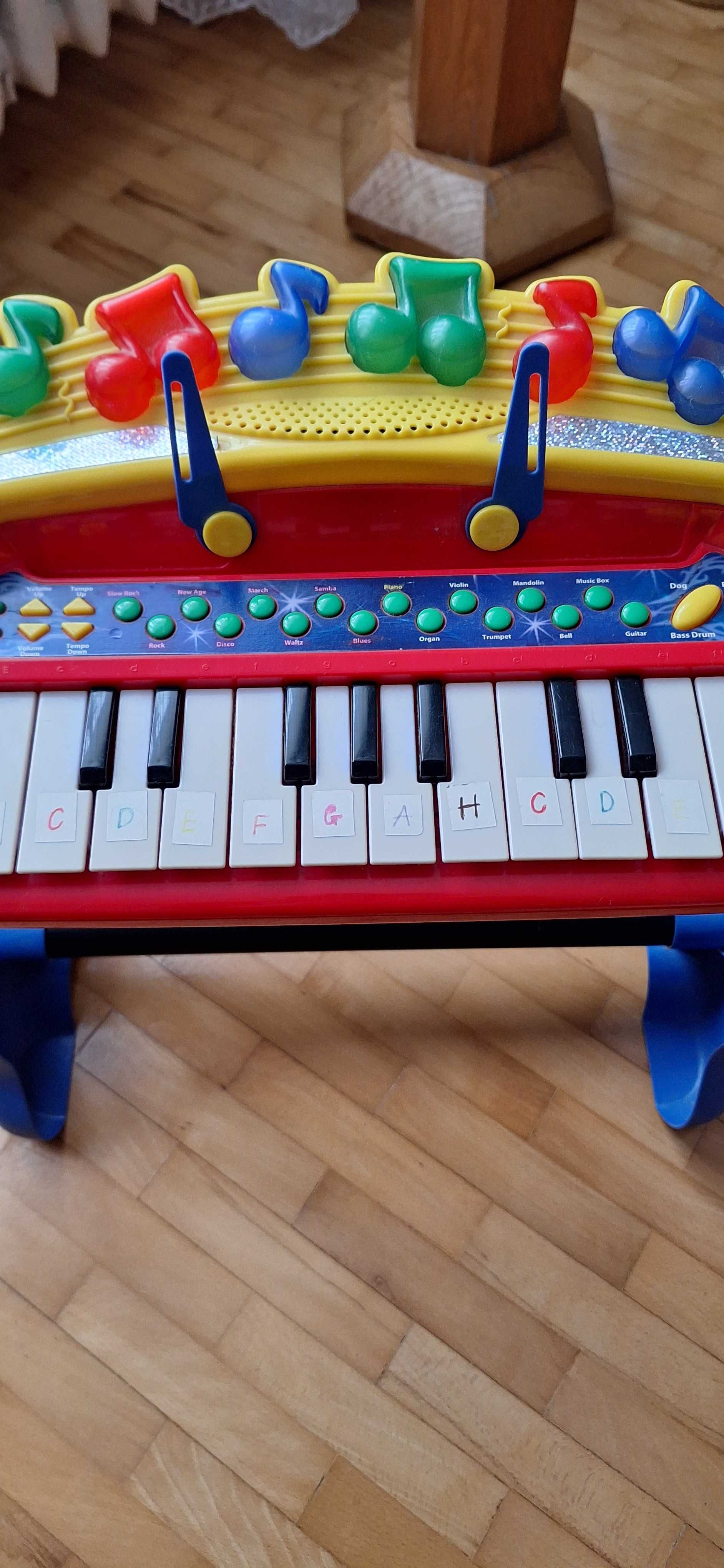 Keyboard pianino organy dla dzieci SIMBA
