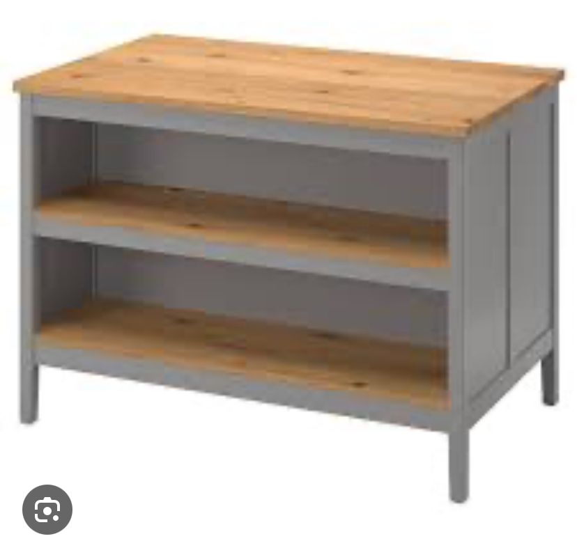 Ikea tornviken wyspa kuchenna szara duza