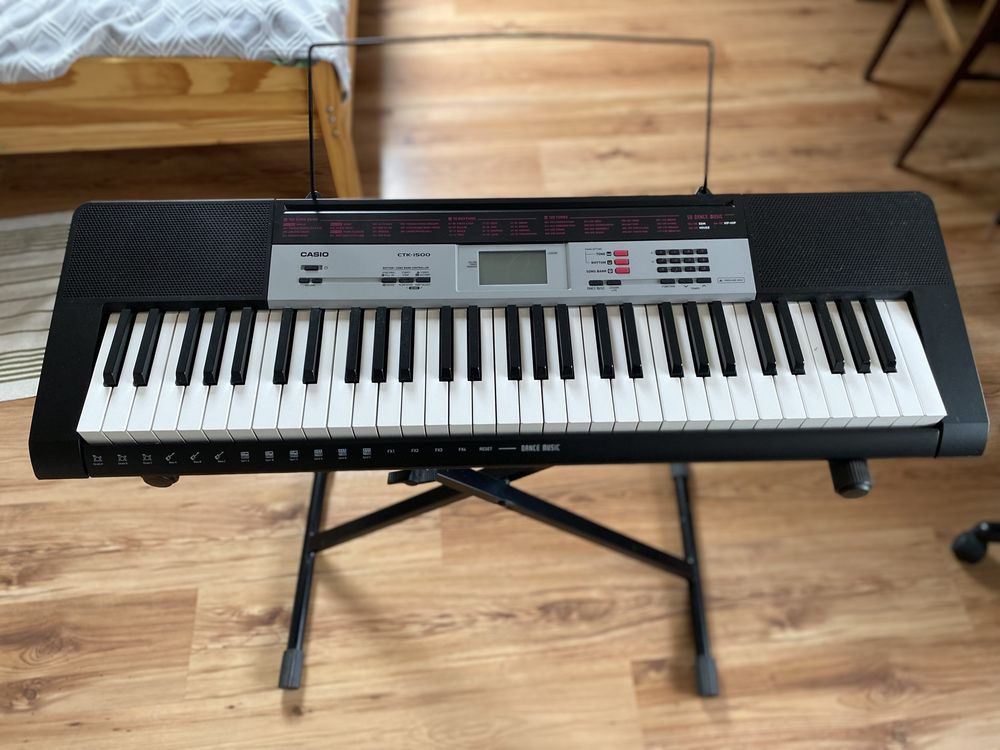 Keyboard pianino casio CTK 1500