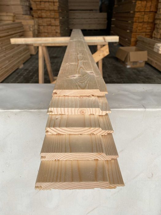 Вагонка, фальшбрус (імітація бруса) дошка на підлогу