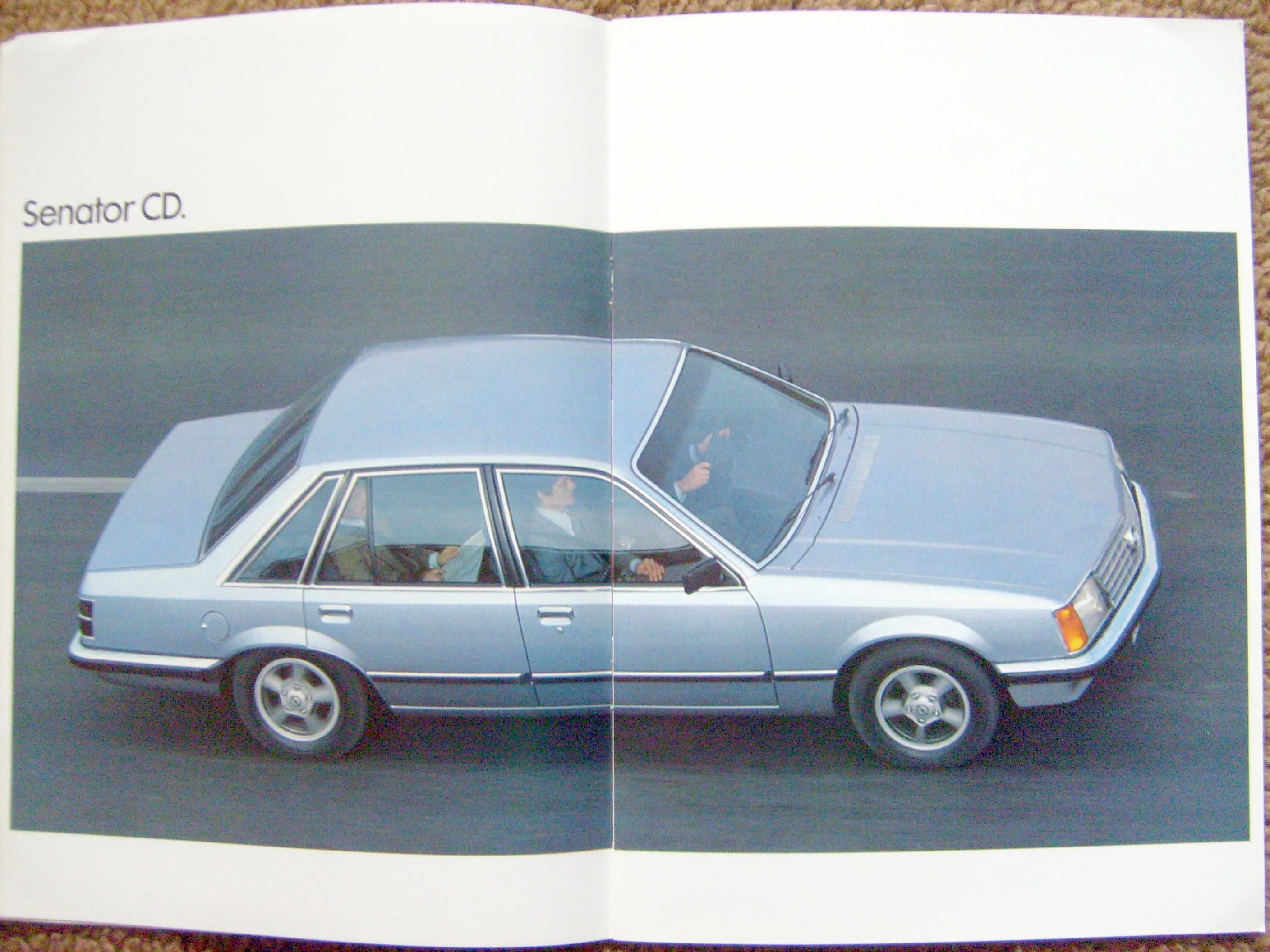 OPEL Senator A1 / 2.8 & 3.0 / 1978 * obszerny prospekt 46 stron