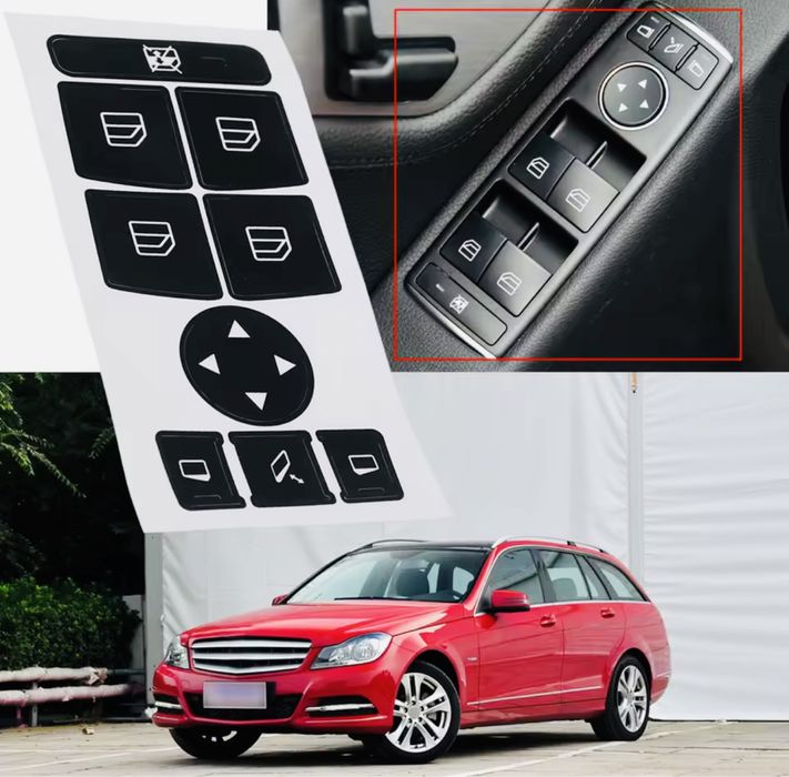 ремкомплект кнопок стеклоподъёмников Mercedes-Benz W204