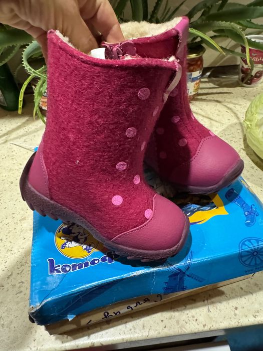 Валенкі сапоги для дівчинки ТМ Котофей розмір 23