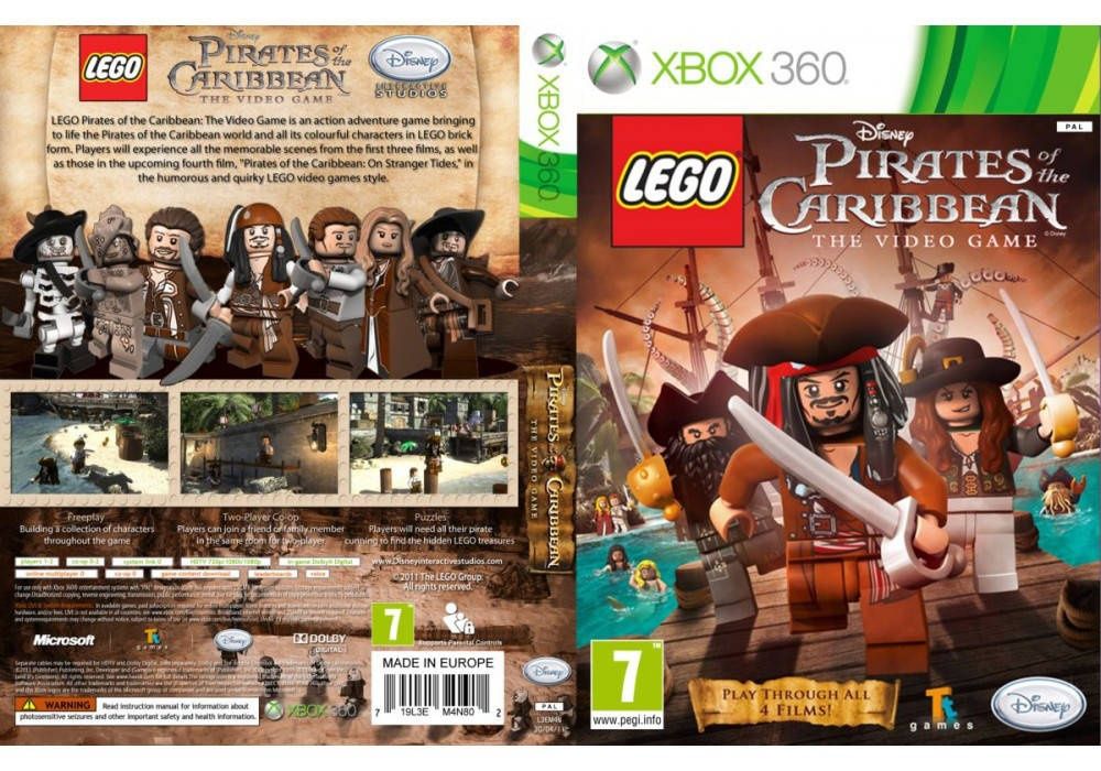 Гра для ігрової консолі Xbox 360, LEGO Pirates of the Caribbean: The V