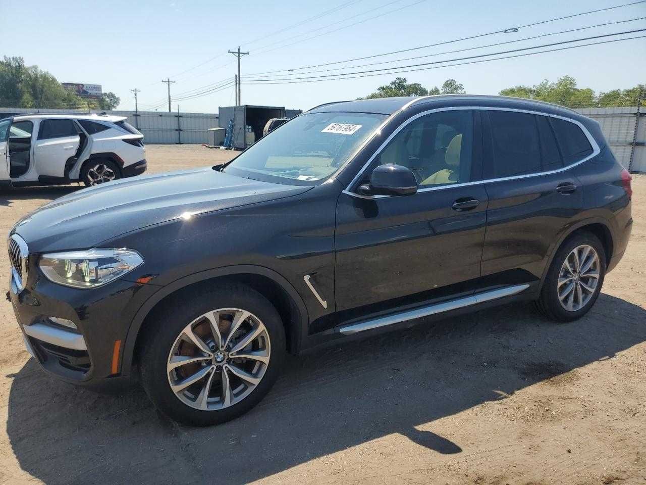 Бампер передній BMW X3 G01  розборка БМВ Х1 Г01 колір A90 B46