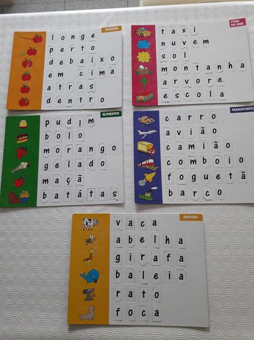 Jogo Formar Palavras