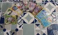 peck de 10 cartas Pokémon para a sua coleção