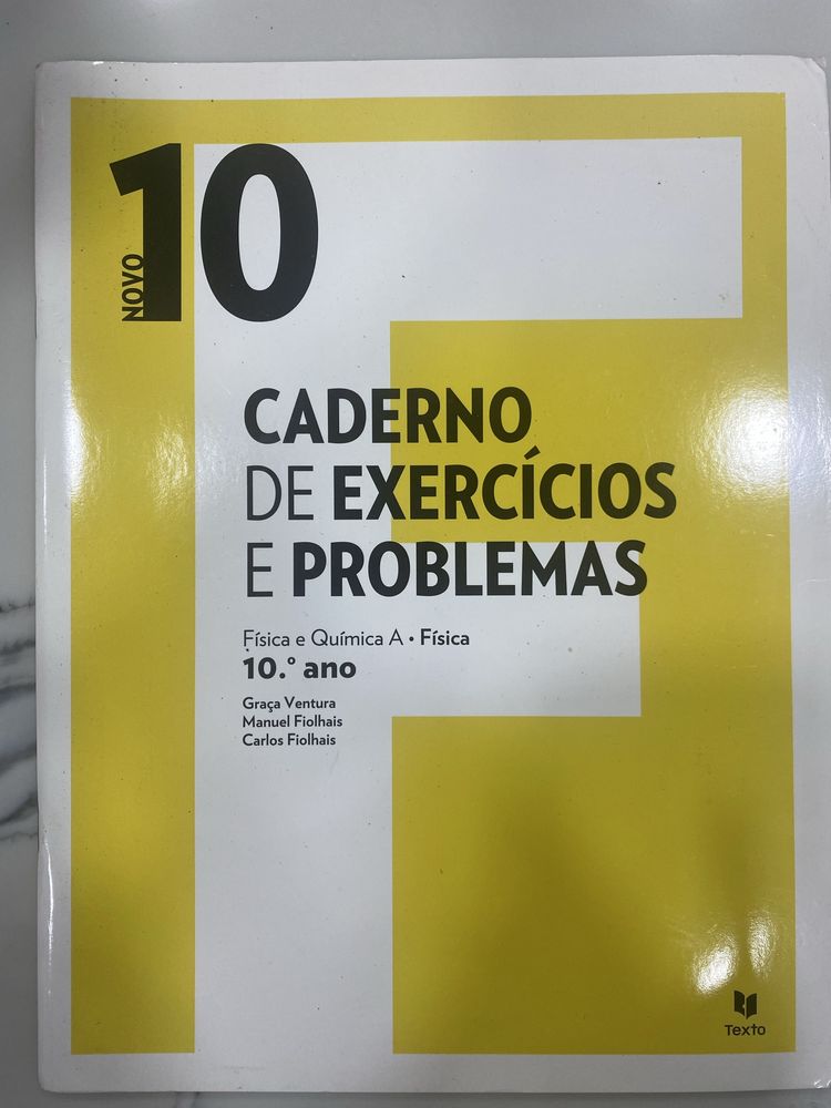 Caderno exercicios e problemas 10 ano fisico quimica A