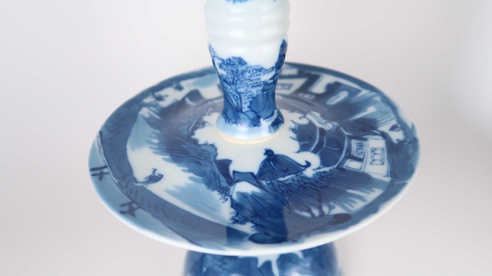 Castiçal Vista Alegre, Mottahedeh "Blue Canton"