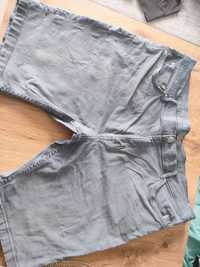 Spodnie spodenki męskie krótkie jeans 42