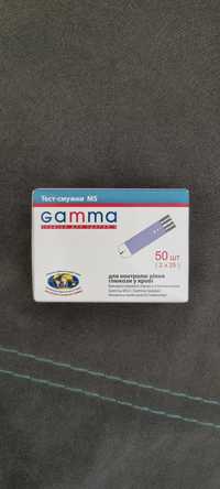 Тест-полоски Gamma (Гамма) MS 50 шт