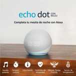 Alexa Echo Dot 5ª Geração RELOGIO Touch coluna NOVO e SELADO