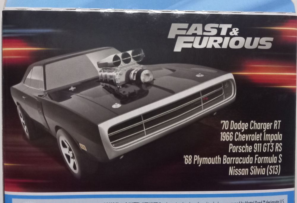 Pack 5 hot wheels fast furious