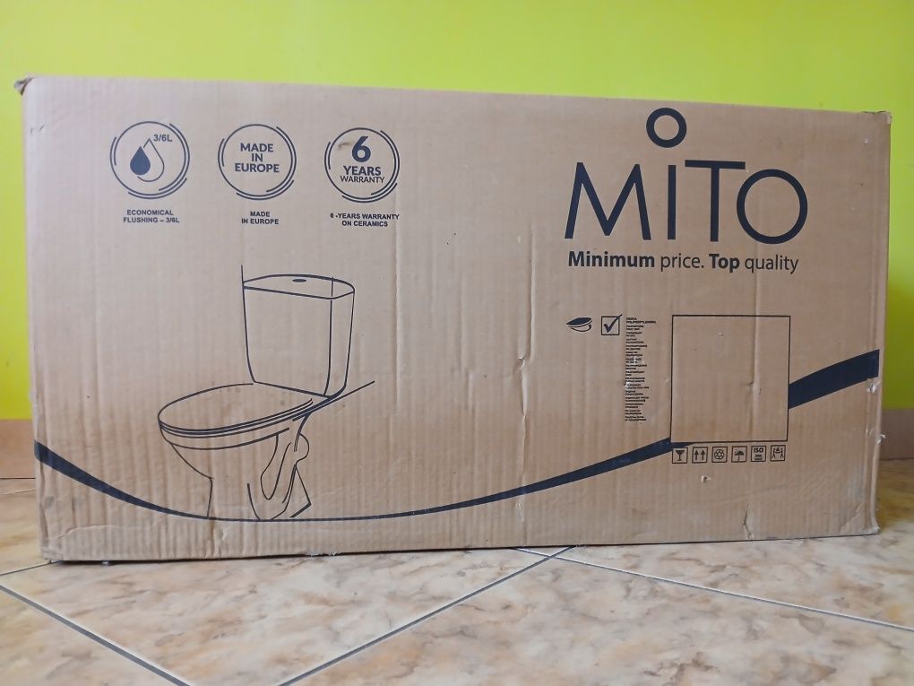 Kompakt WC 373 MITO GREY 010 3/6 PP