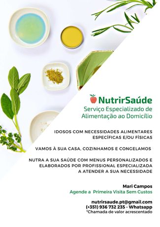 NUTRISAÚDE
Serviço Especializado de Alimentação ao Domicílio