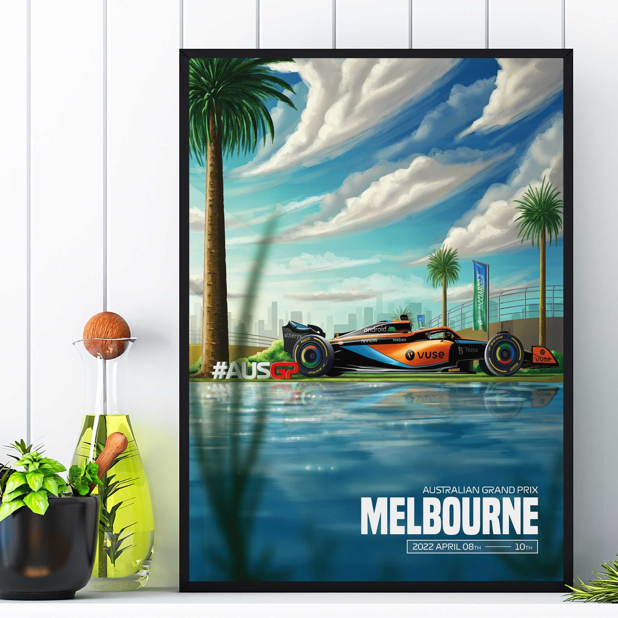 plakat F1, plakat obraz grafika formuła jeden, obraz auto F1 bolid