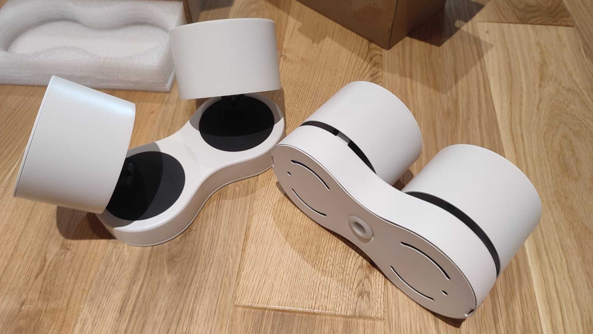 Lampy natynkowe sufitowe białe (downlight) 2x12W - dwie sztuki