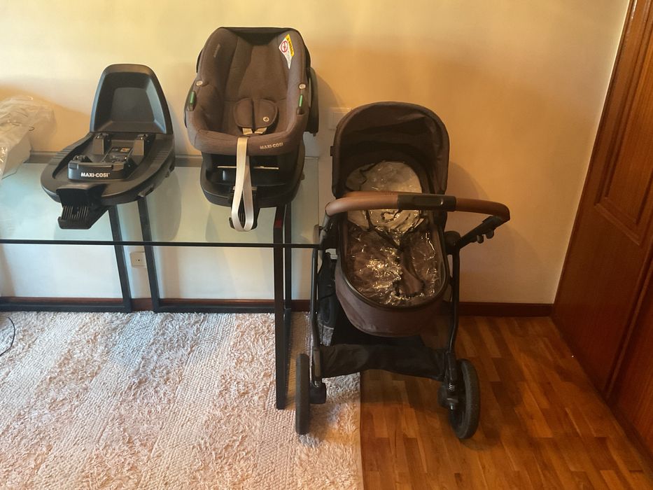 Trio maxi cosi Zelia + 2 bases isofix