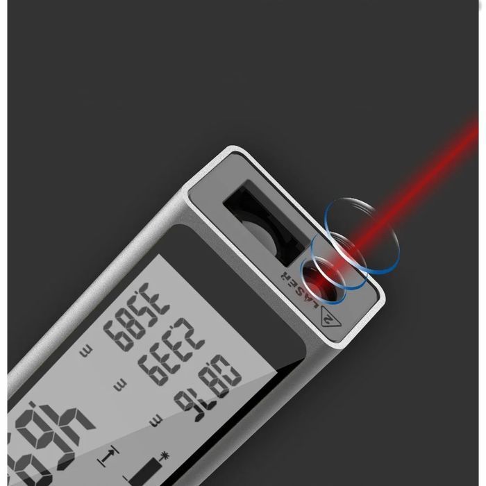 Dalmierz Laserowy Profesjonalny Cyfrowy Miernik Odległości 30m LCD