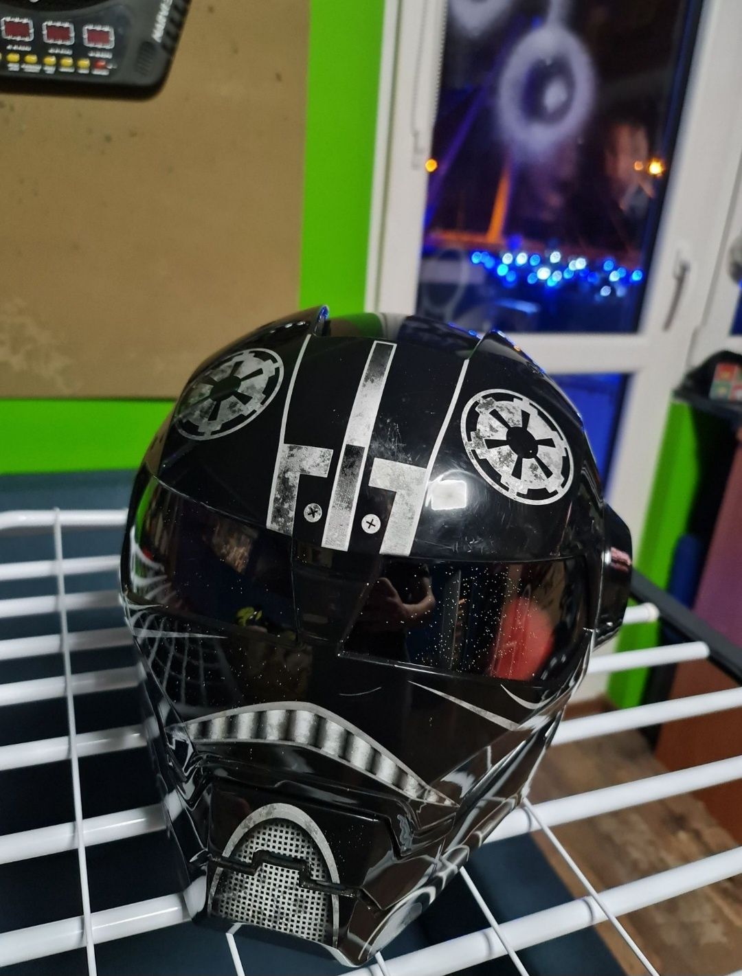 Kask Star Wars trooper motocyklowy M