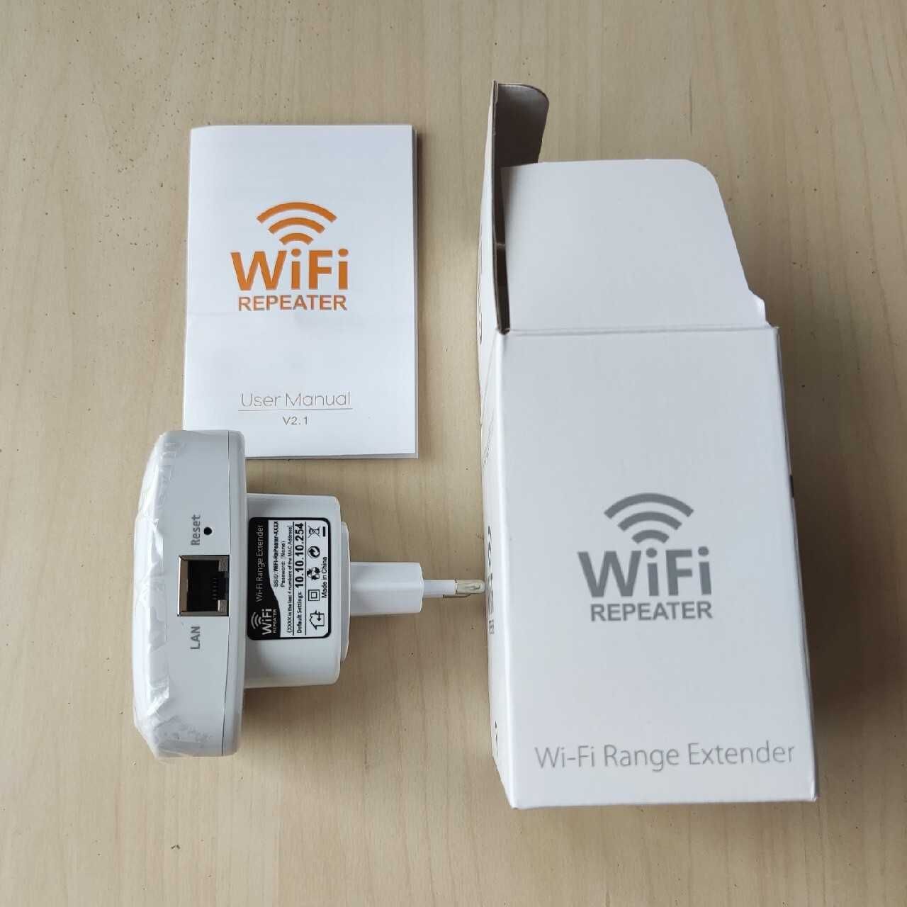 WiFi Repeater N 300 Mbps wzmacniacz sygnału 2.4G 802.11n + AP 2w1