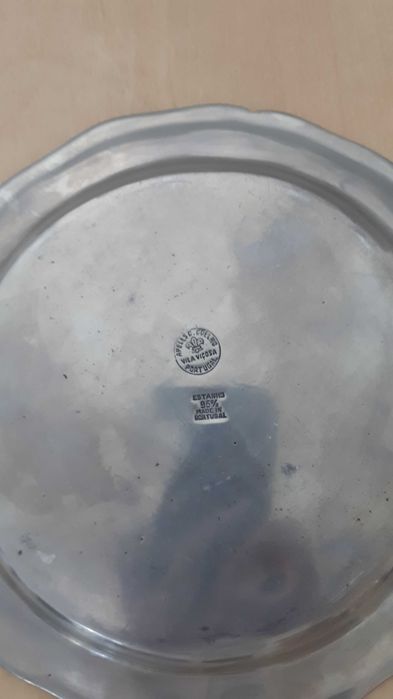 Prato de Estanho Português 95%