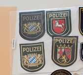 Colecção patches de polícia