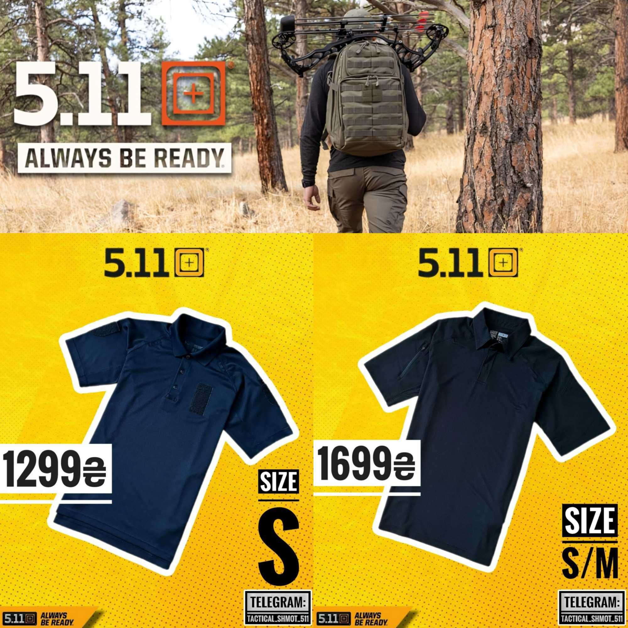 ORIGINAL!  Поло тактичне Tactical 5.11 performance polo xs, M , L, XL