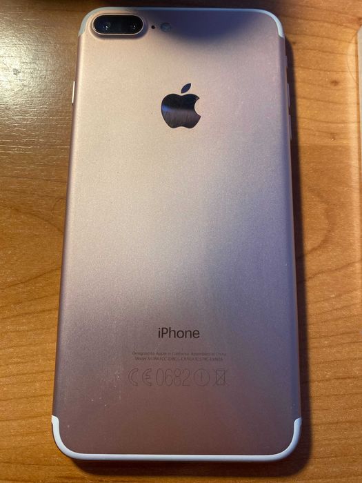 Apple iPhone 7 plus 32gb Avariado Sem Internet/rede cellular