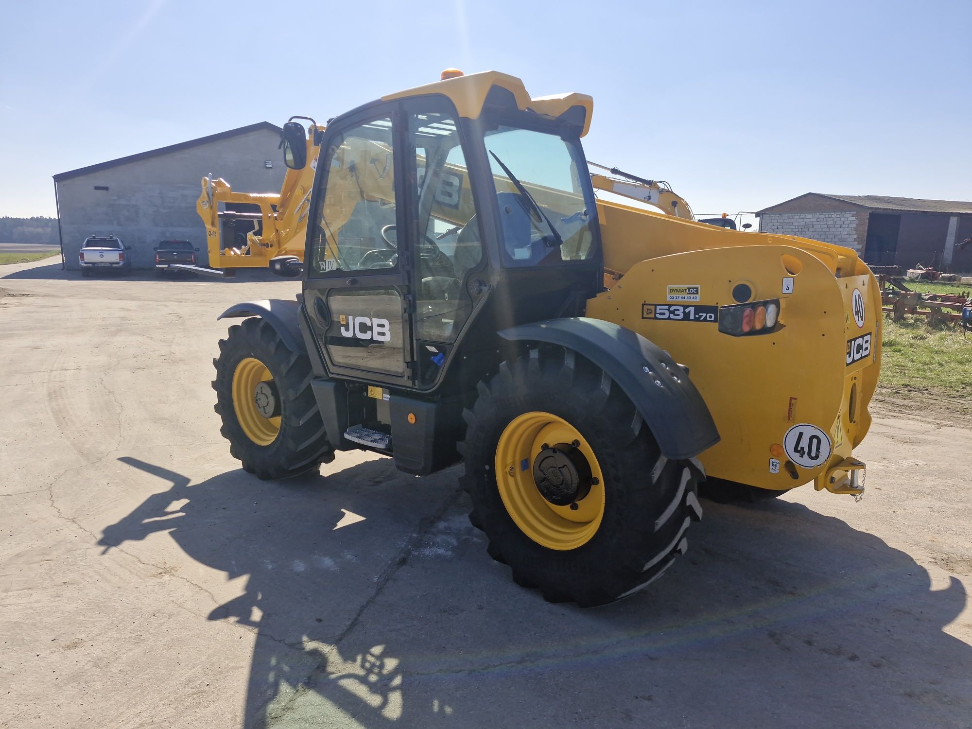 Jcb 531-70 /2018r merlo bobcat john claas kramer ładowarka Teleskopowa