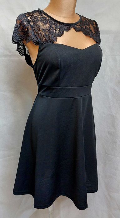 Elegancka mała czarna sukienka Shein 0XL 40/42/44