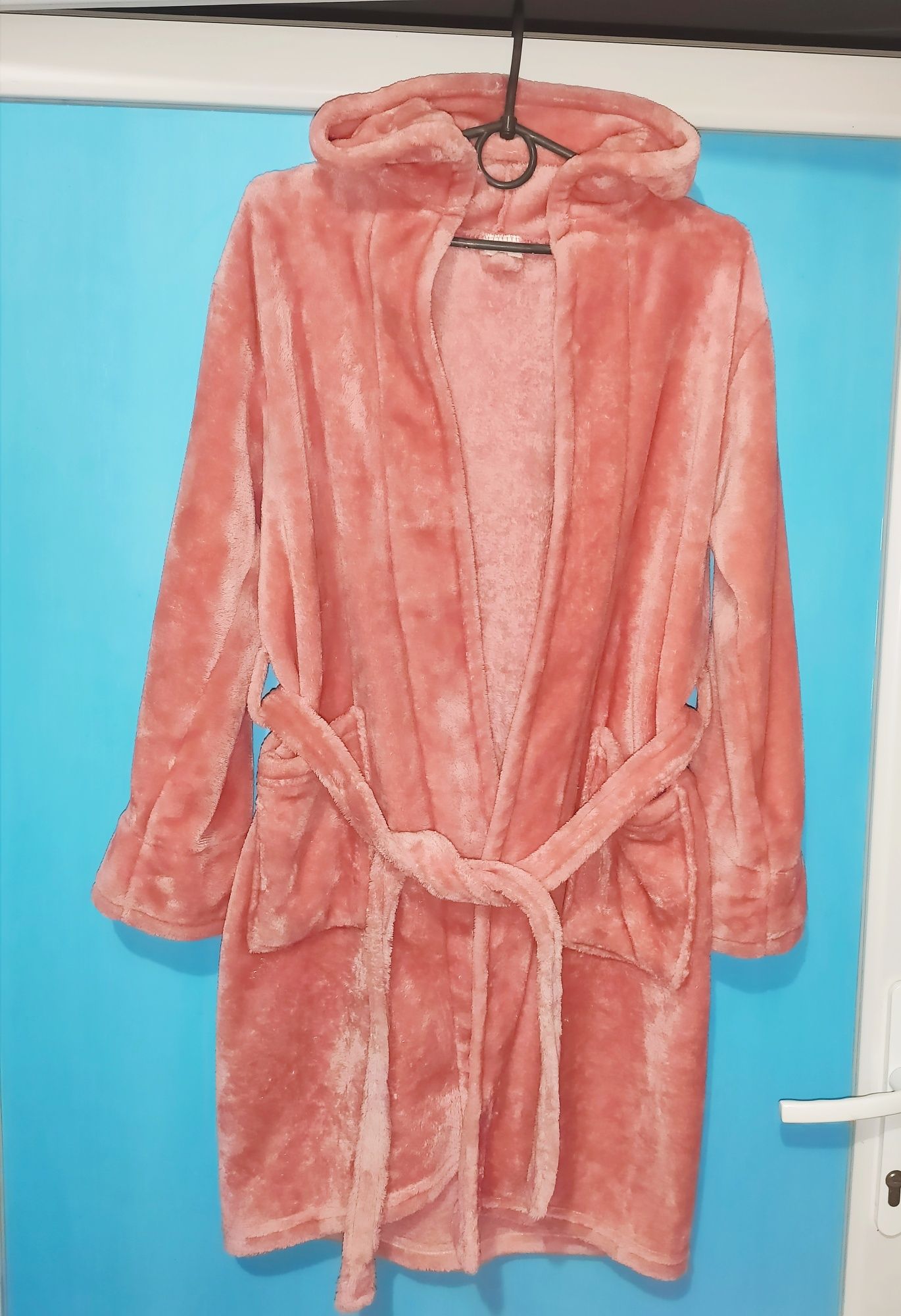 Детский махровый халат, плюшевый (вельсофт), банный