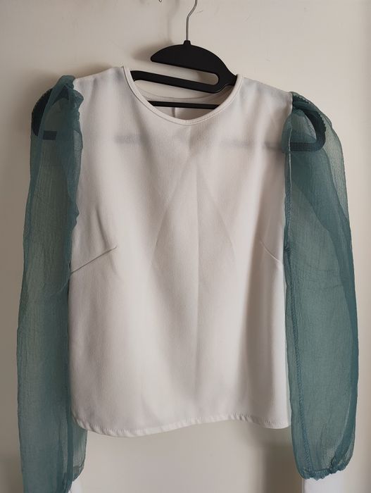 Camisola com manga abalonada