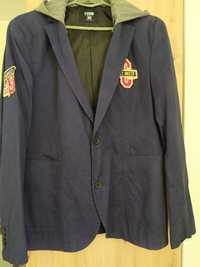 Пиджак подростковый с капюшоном куртка р.М