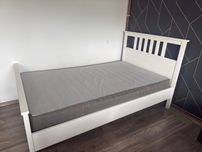 Łóżko Ikea Hemnes 120x200 z materacem