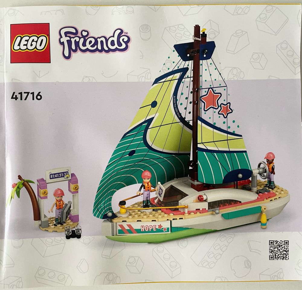 Lego Friends, 41716, Stephanie i przygoda pod żaglami