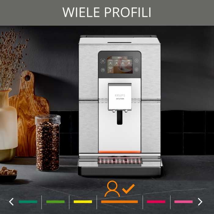 Ekspres do kawy automatyczny KRUPS INTUITION EXPERIENCE+ EA877D - NOWY