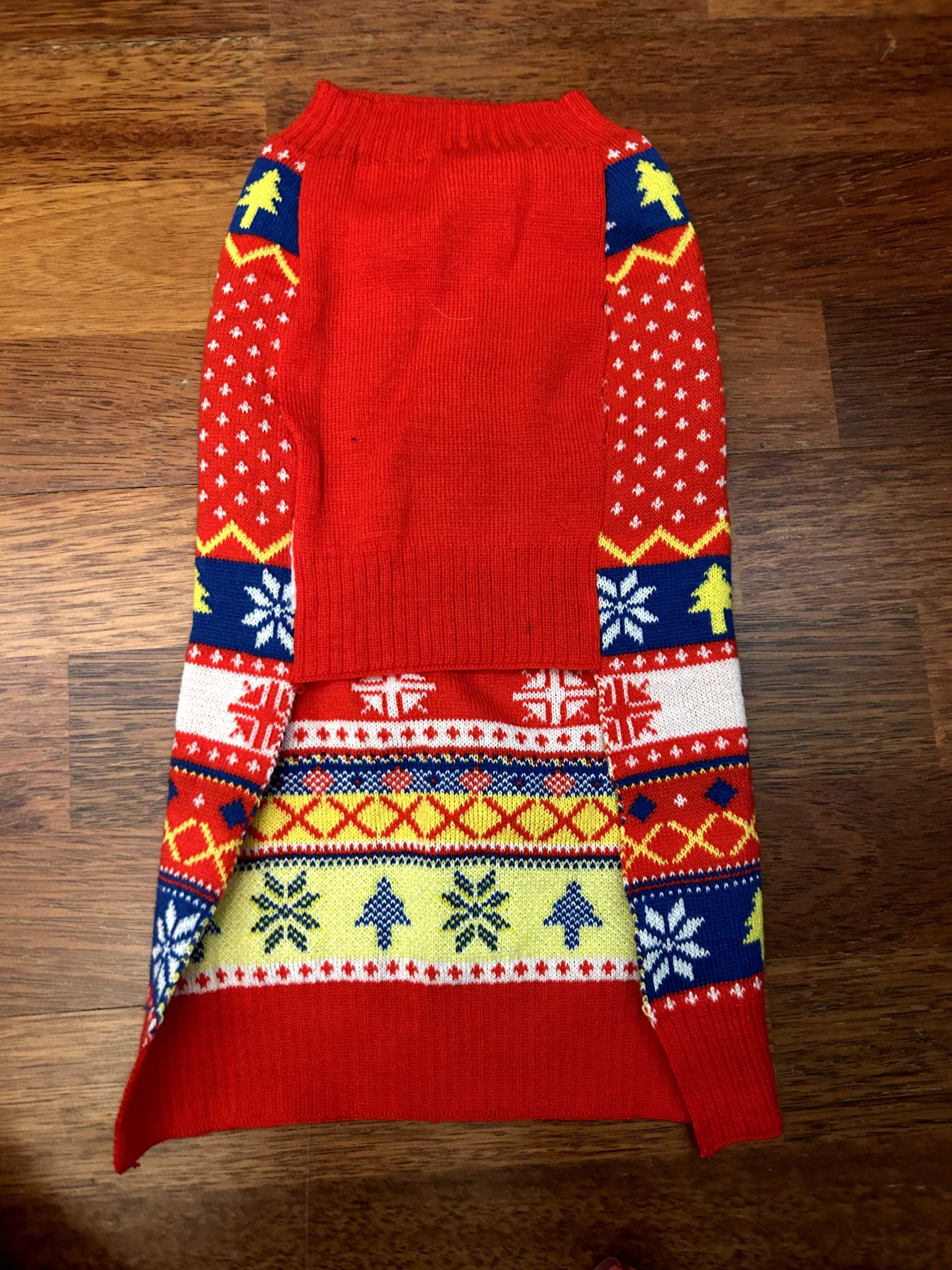 Sweter dla psa z motywem świątecznym Lidl